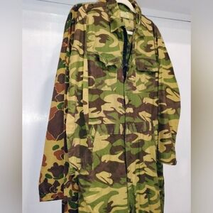 TWO CAMOUFLAGE HUNTERS' JUMPSUITS